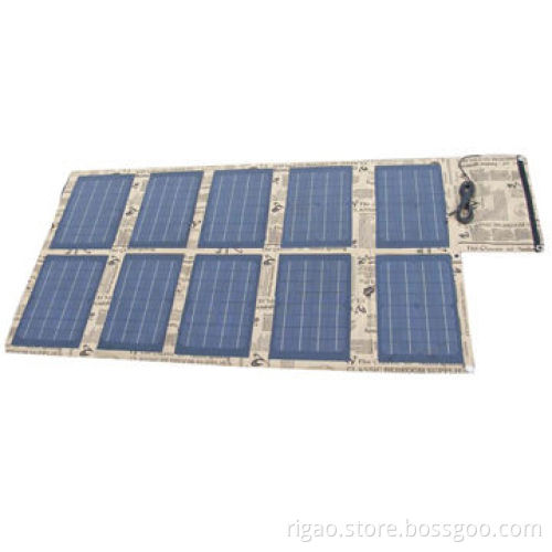 100W folding solar panel charger for 12V battery